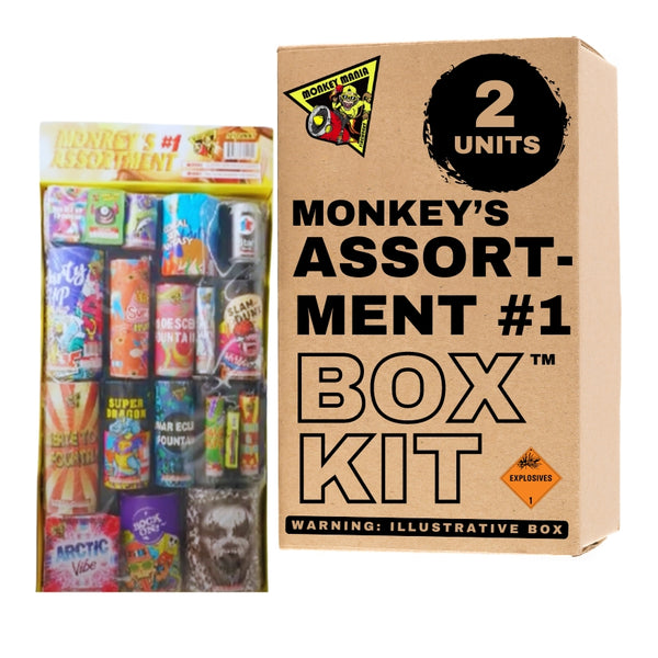 Monkey's Assortment #1 | Aerial & Ground Mix Variety Assortment