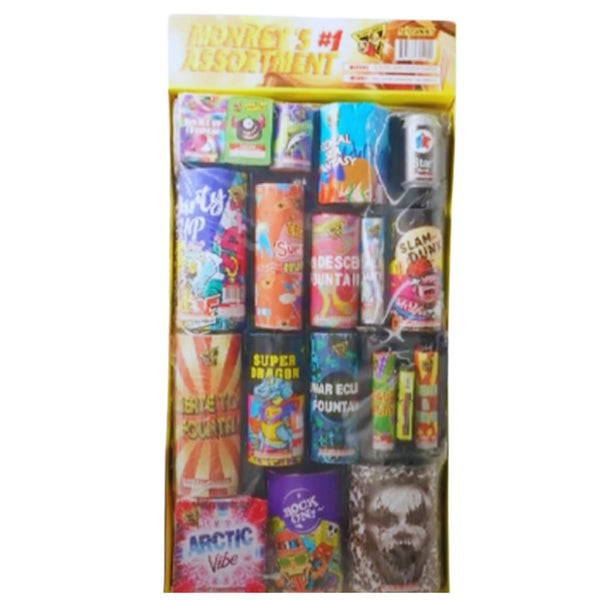 Monkey's Assortment #1 | Aerial & Ground Mix Variety Assortment