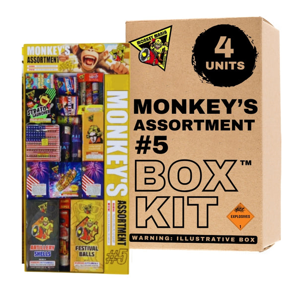 Monkey's Assortment #5 | Aerial & Ground Mix Variety Assortment