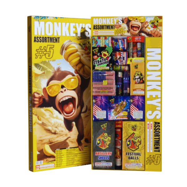 Monkey's Assortment #5 | Aerial & Ground Mix Variety Assortment