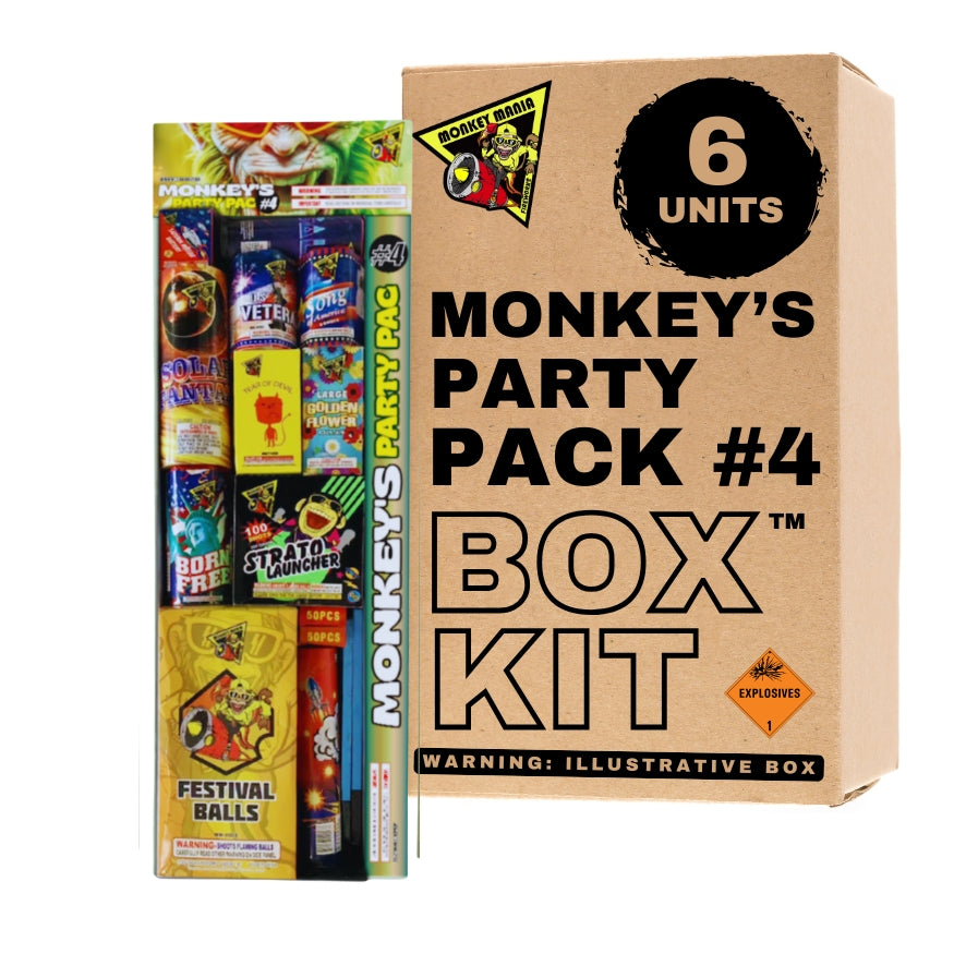 Monkey's Party Pack #4 | Aerial & Ground Mix Variety Assortment