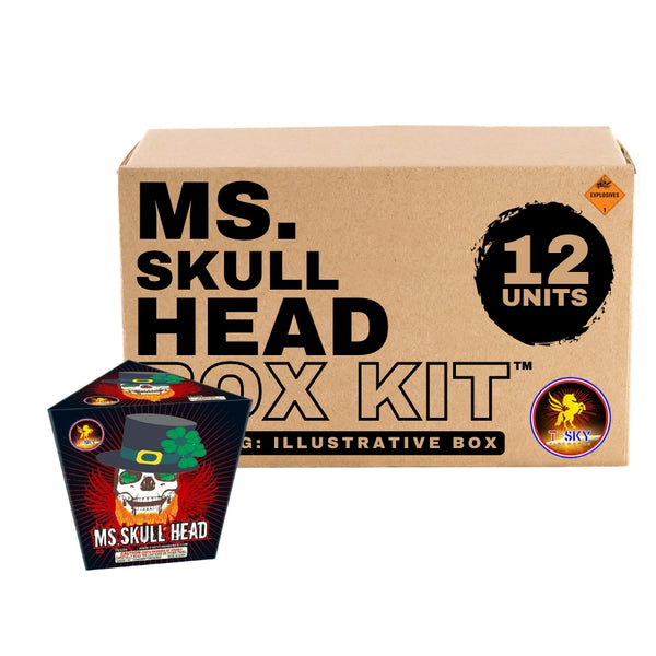 Ms. Skull Head | Large Shower Fountain Spurt™