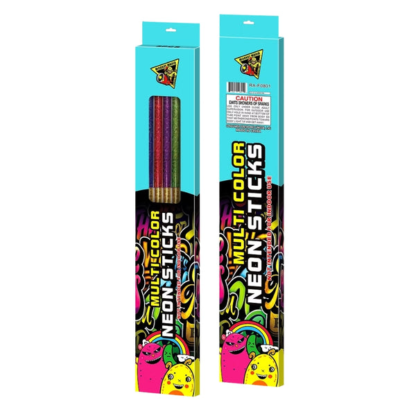 Multi Color Neon Sticks | Special Celebration Party Sparklers