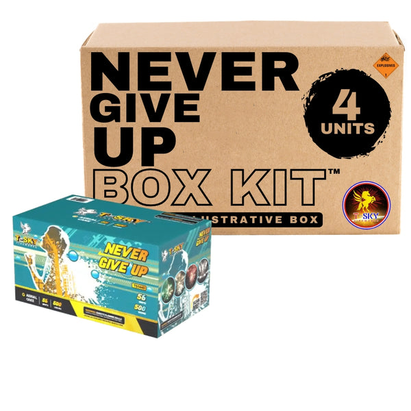 Never Give Up | 56 Shot Aerial Repeater