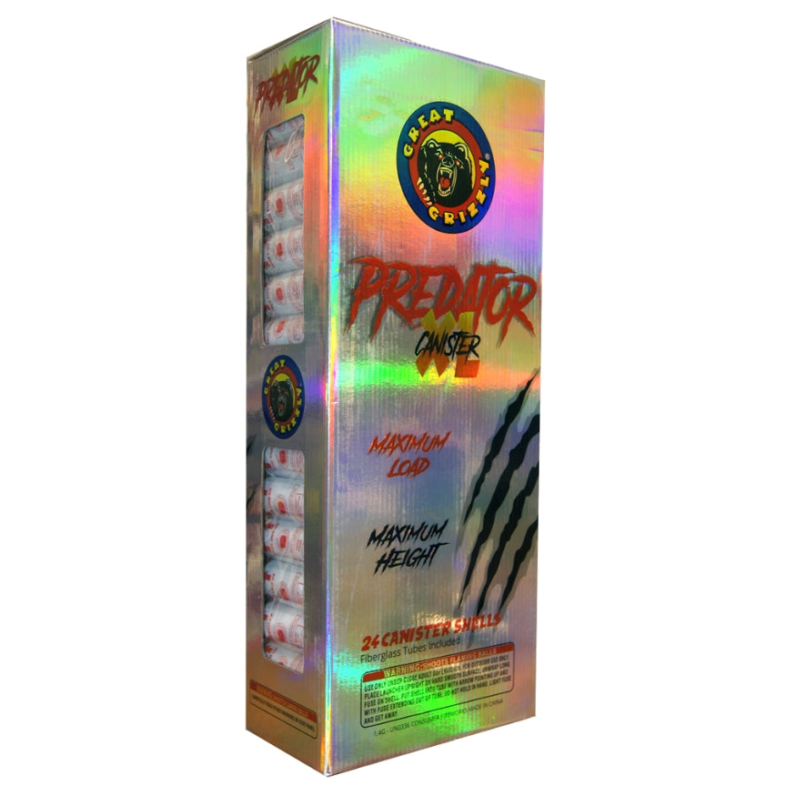 Predator XL 24 Shells 5" | 24 Break Artillery Shell