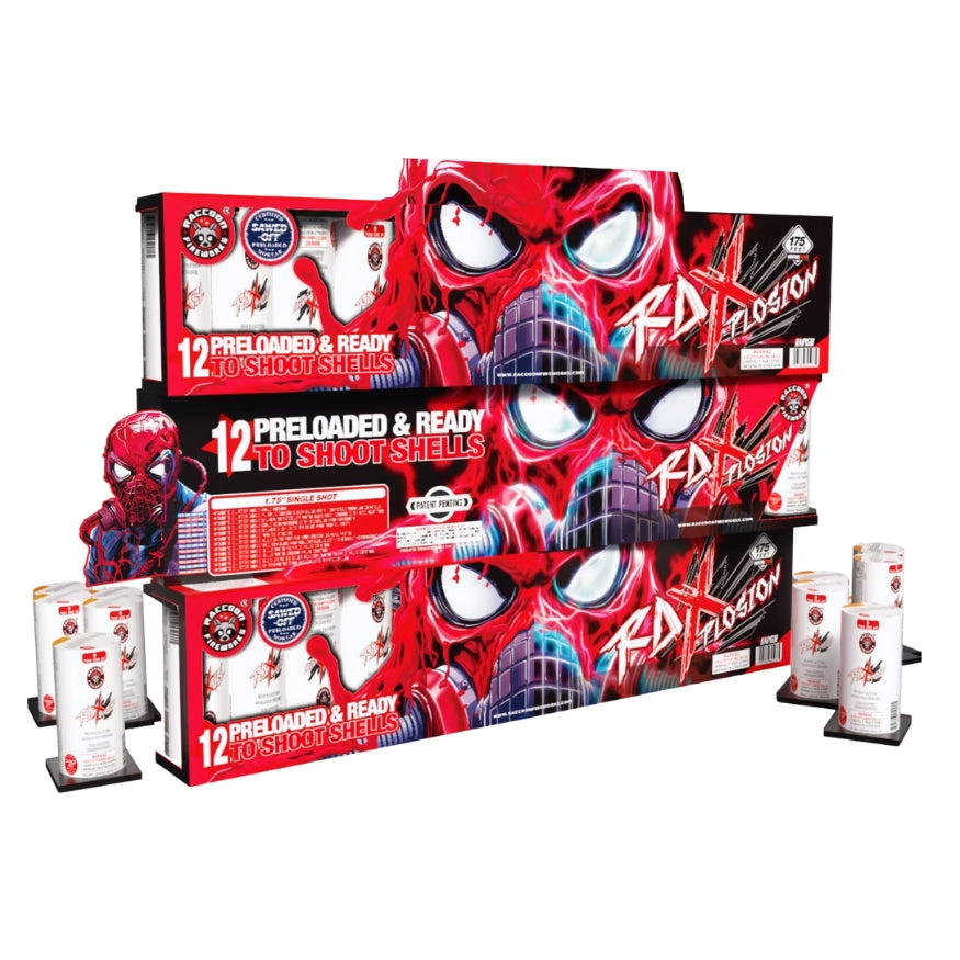 RDXplosion | Twelve Pack of Single Break Pre-Loaded Shell