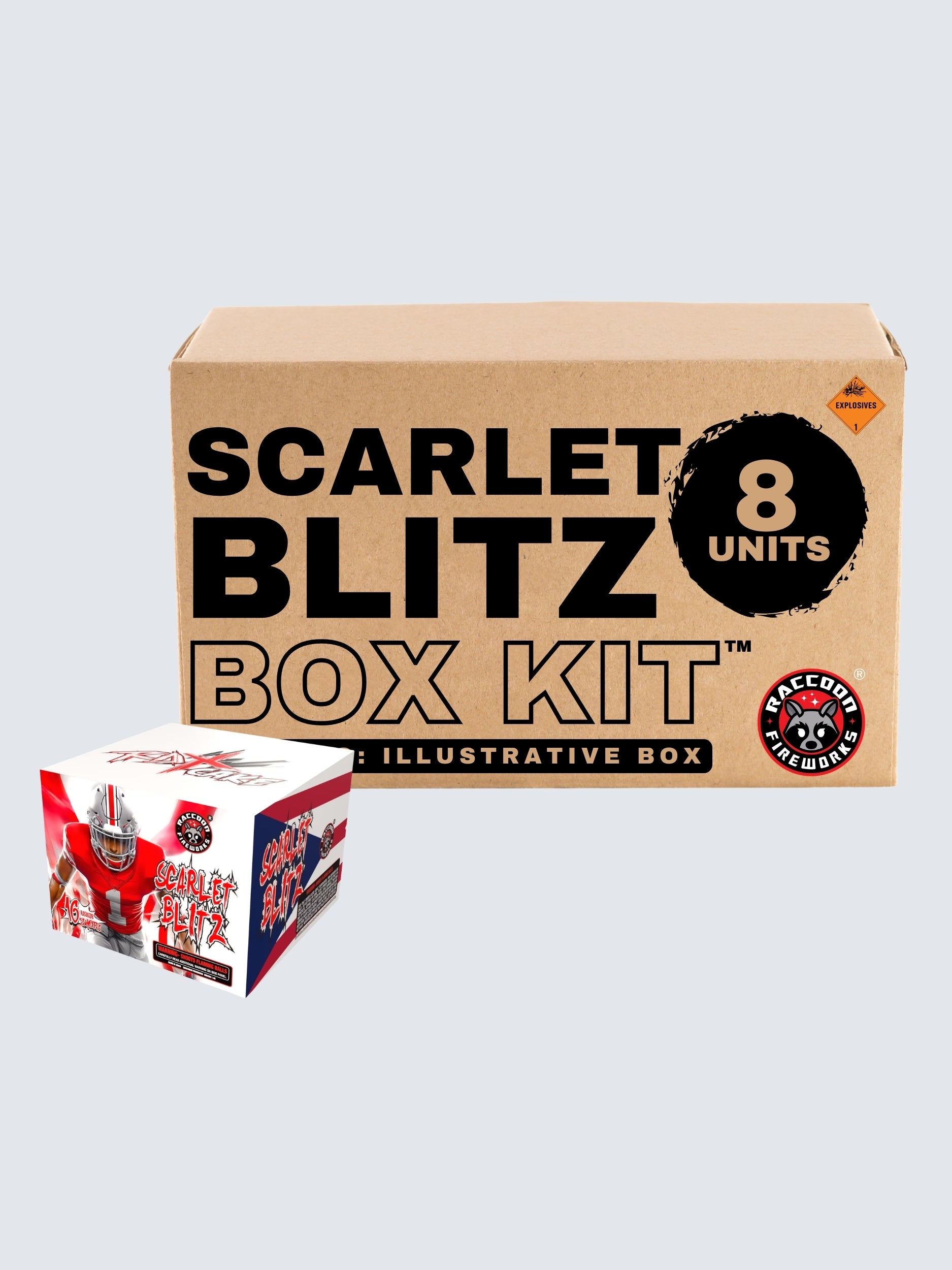 Scarlet Blitz | 16 Shot Aerial Repeater at Elite Fireworks – ELITE