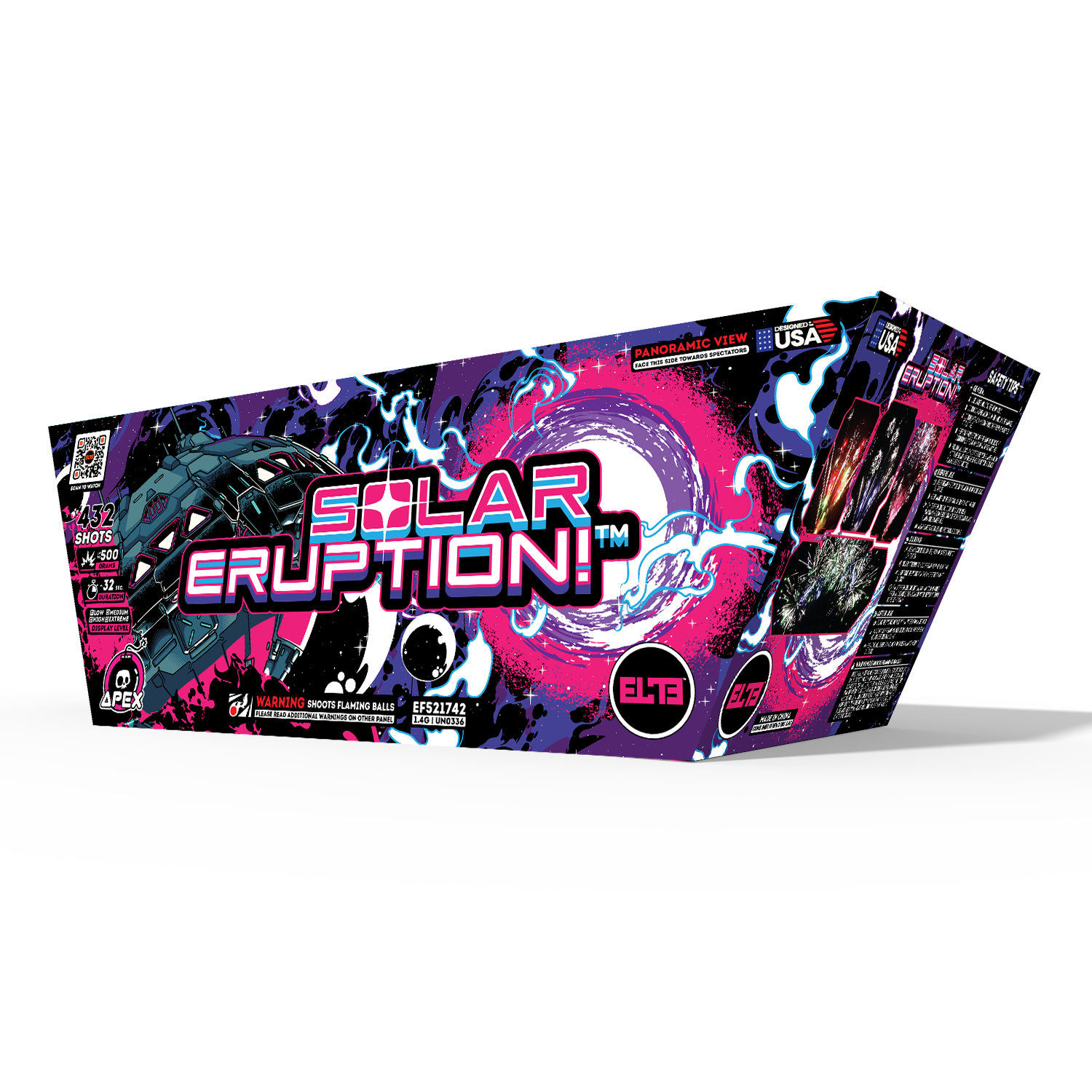 Solar Eruption!™ | 432 Shot Aerial Repeater