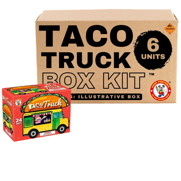 Taco Truck | 24 Shot Aerial Repeater
