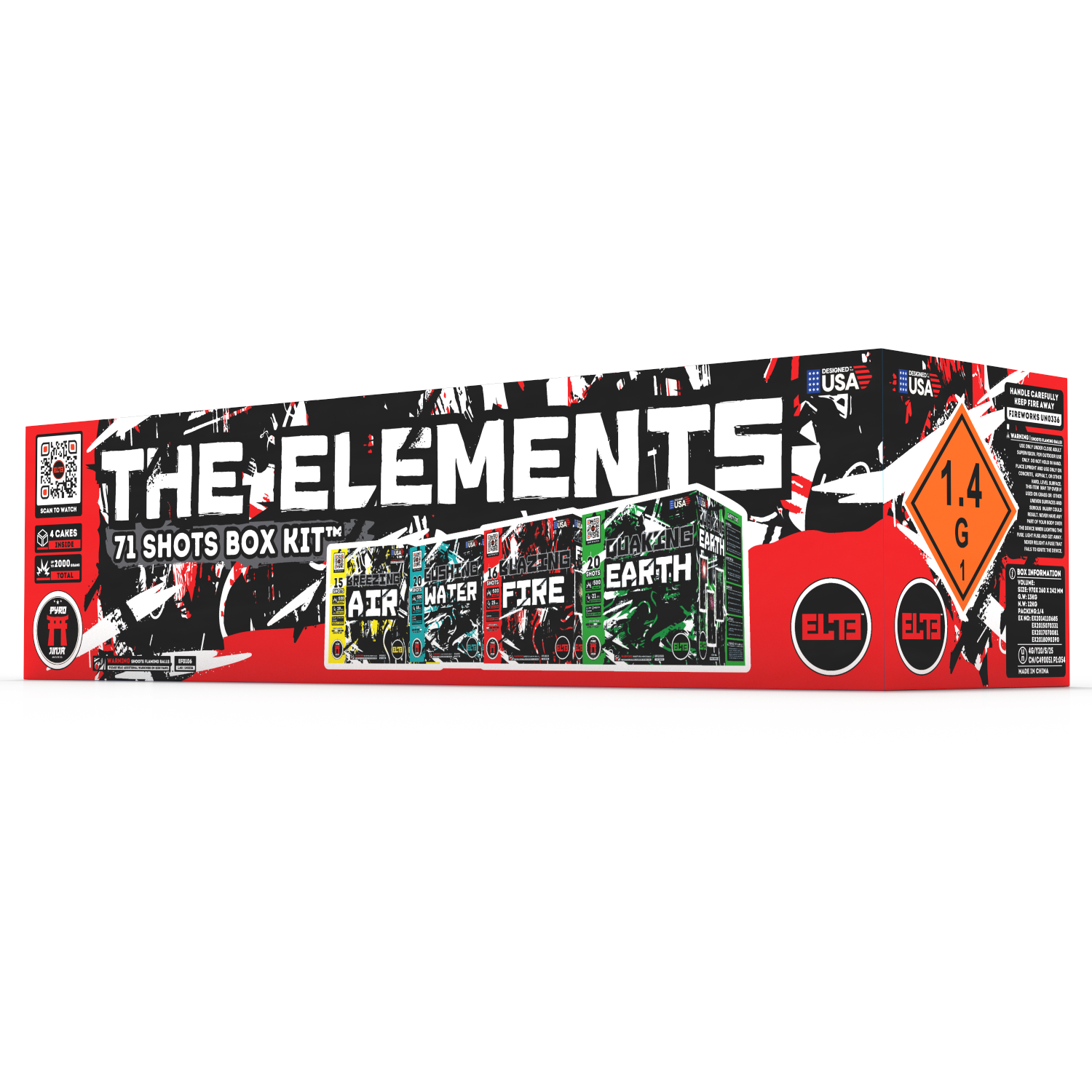 The Elements ™  | 71 Shot Aerial Repeater Box Kit™