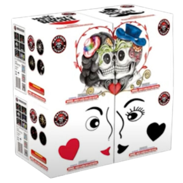 The Perfect Match Assortment | 80 Shot Aerial Repeater - Mrs. Always Right - Mr. Right - Mrs. Always Right - Mr. Right