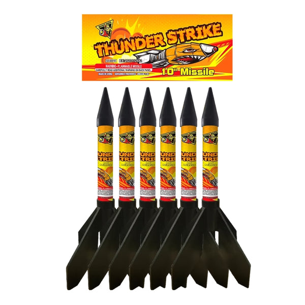 Thunder Strike | 10" Rocket Projectile