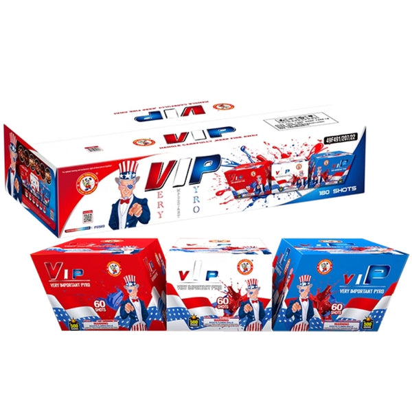 VIP | 180 Shot Aerial Repeater Set