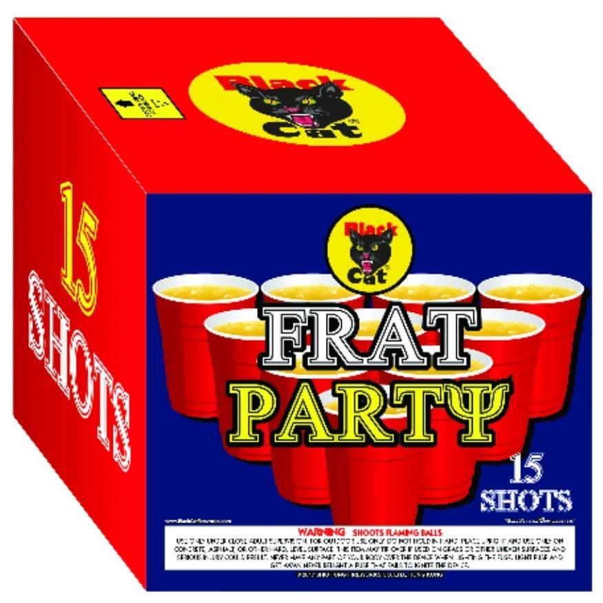 BC Combo Cakes | 60 Shot Box Kit™ - The Freak - Fright Night - Frat Party - Electric Avenue by Black Cat Fireworks -Shop Online for Large Cake at Elite Fireworks!