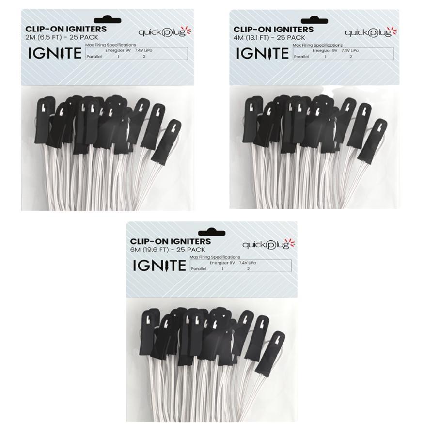 Clip-On Igniters | Quickplug Enabled Clippers for Firing System by Cobra -Shop Online for Quickplug Clip-On Igniter at Elite Fireworks!