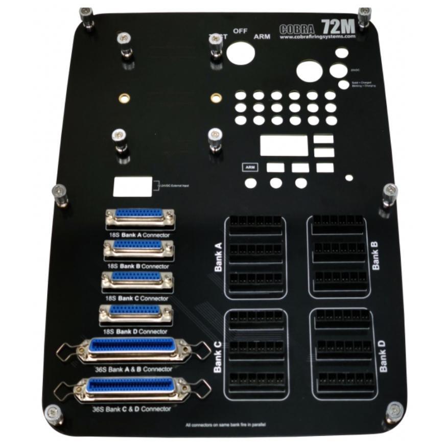 Cobra 72M Pro Case | Pro Armor Case with Adapter Quickplug Plate by Cobra -Shop Online for Module Accessory Set at Elite Fireworks!