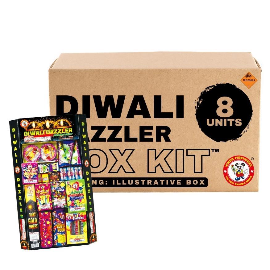 Diwali Dazzler | Safe & Sane Ground Variety Assortment by Winda Fireworks -Shop Online for Standard Select Kit™ at Elite Fireworks!