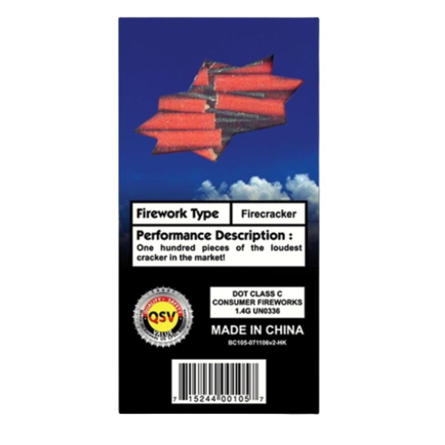 Little Dynamite | 100 Shot Single Cracker Noisemaker by Black Cat Fireworks -Shop Online for Cracker Salute™ at Elite Fireworks!