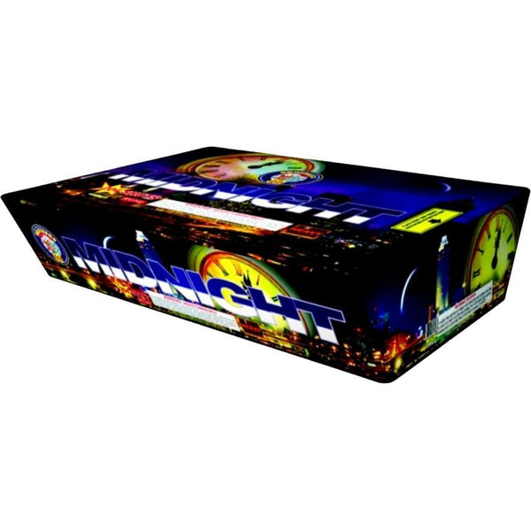 Midnight | 204 Shot Aerial Repeater by Brothers Pyrotechnics -Shop Online for Zipper Cake at Elite Fireworks!