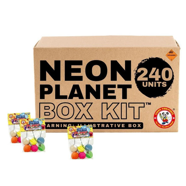 Neon Planet | Six Color Assorted Smoke Gadget by Winda Fireworks -Shop Online for Standard Smoke Bomb at Elite Fireworks!