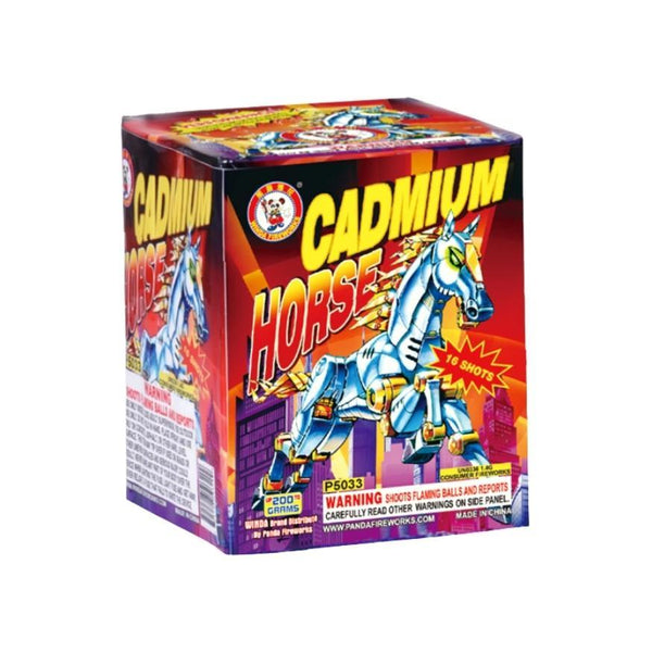 Quantum Zoo | 384 Shot Box Kit™ - Dragon Chrome - Cadmium Horse - Hard Claw by Winda Fireworks -Shop Online for Standard Cake at Elite Fireworks!