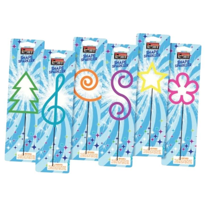 Shape Sparklers | Special Shape Metal Handheld Sparkler by T-Sky Fireworks -Shop Online for Standard Sparkler at Elite Fireworks!