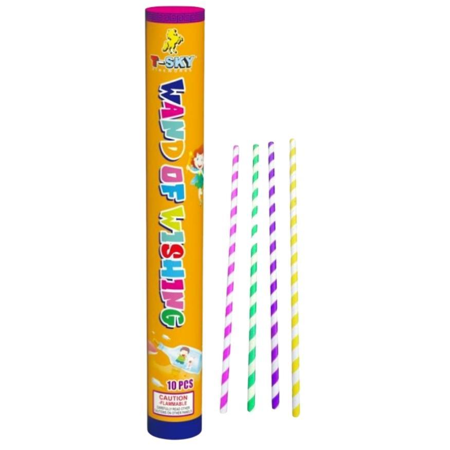 Wand of Wishing | Special Shape Handheld Glories by T-Sky Fireworks -Shop Online for Standard Sparkler at Elite Fireworks!