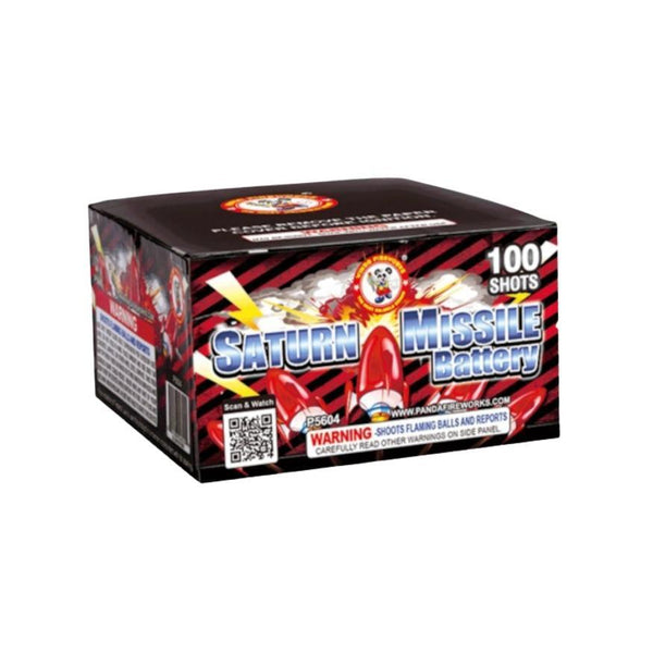 Winda Saturn Missile|100 Shot Saturn Missile by Winda Fireworks -Shop Online for Standard Missile Base at Elite Fireworks!