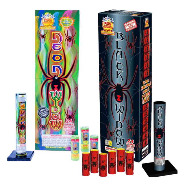 Fear The Widows X Tra Large Canister Box Kit From Rgs Elite Fireworks