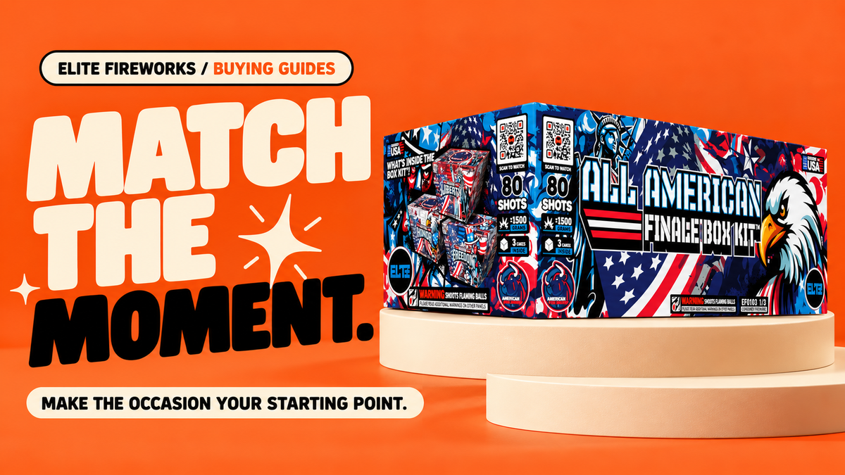 All American Finale Box Kit beside Match the Moment.