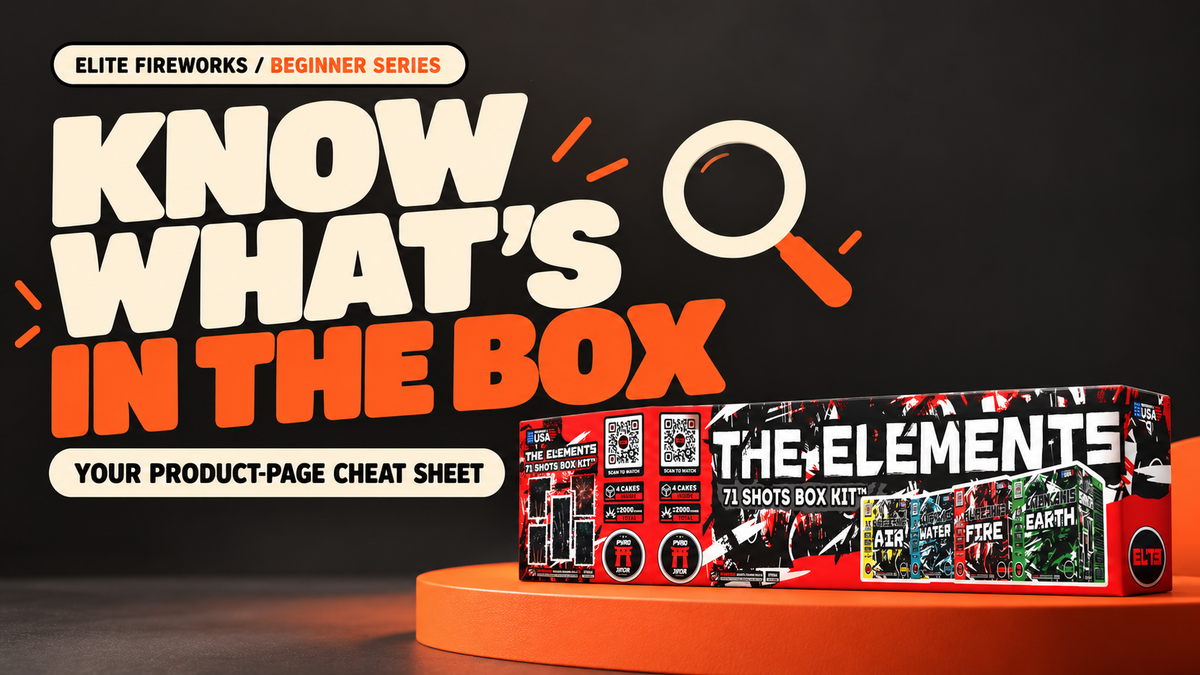 How to Read a Fireworks Product Page: Know What’s in the Box