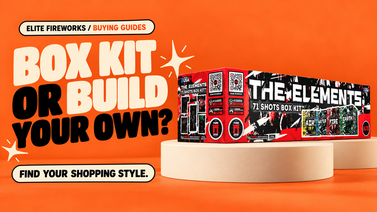 Box Kit or Build Your Own? The Fireworks Shopping Decision That Changes Your Cart