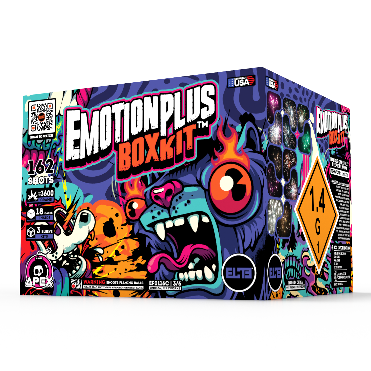 EmotionPlus™ | 9 Shot Aerial Repeater