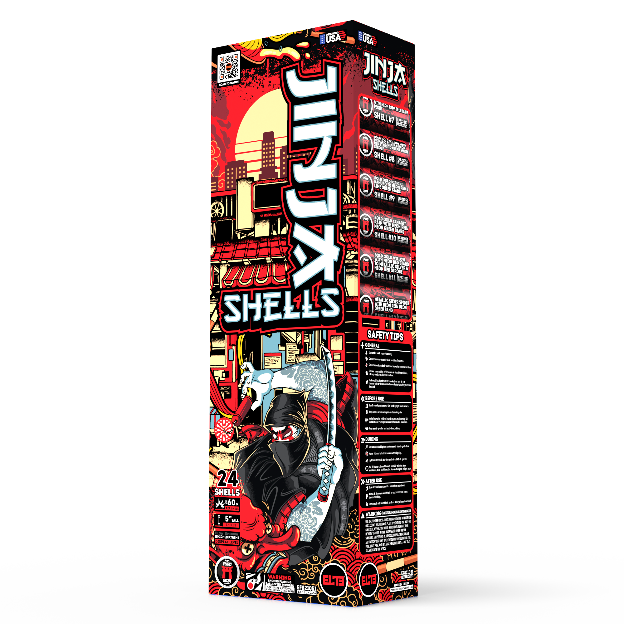 Jinja Shells™ | 24 Break Artillery Shell