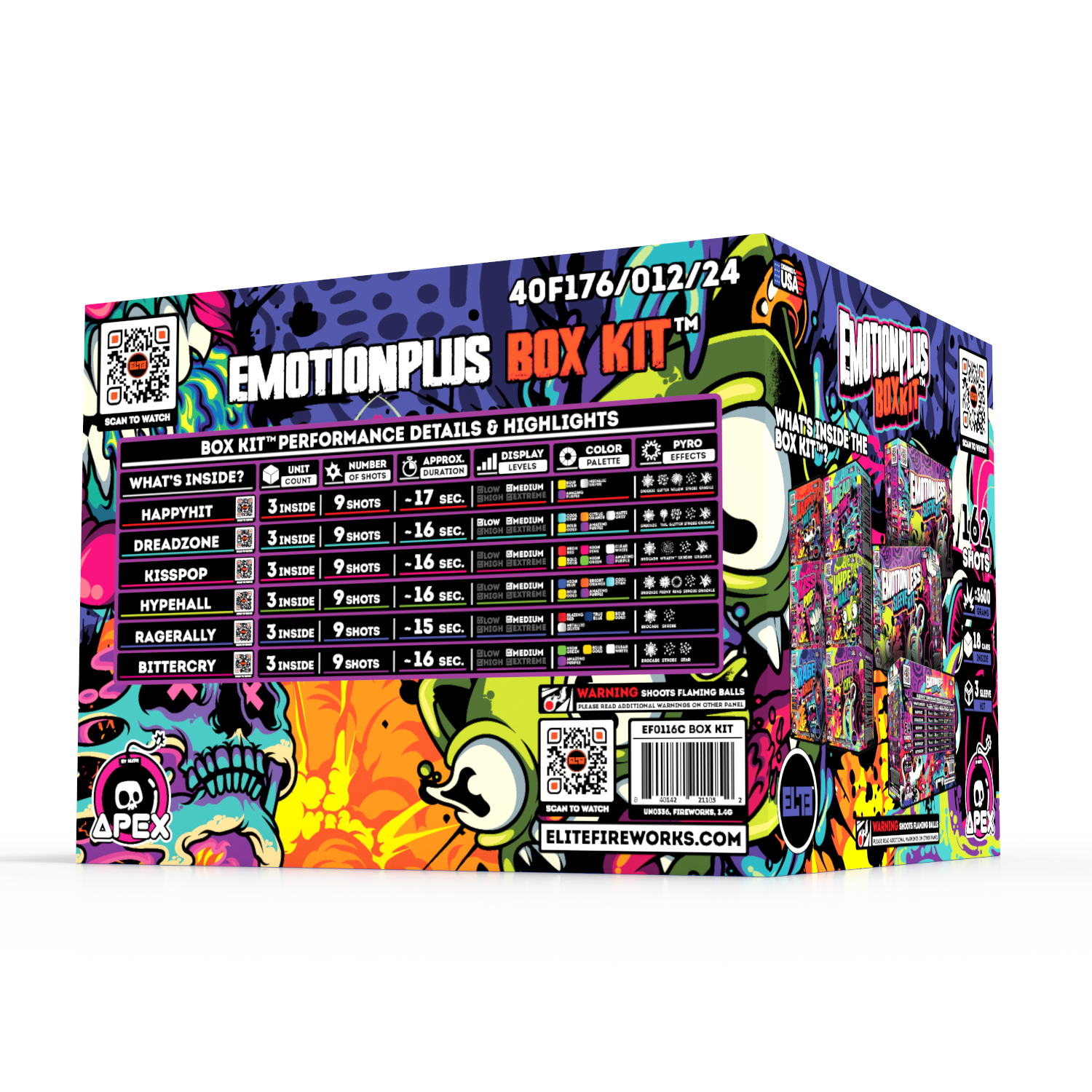 EmotionPlus™ | 9 Shot Aerial Repeater