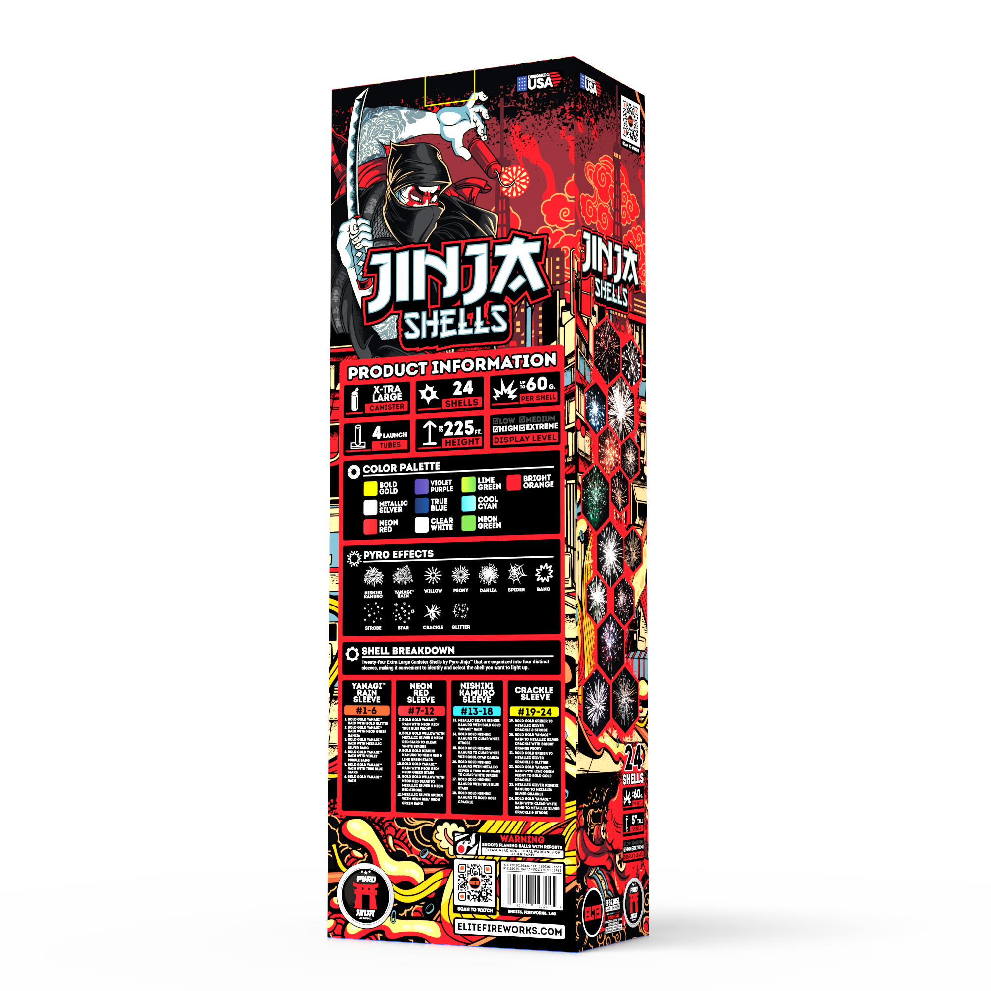 Jinja Shells™ | 24 Break Artillery Shell