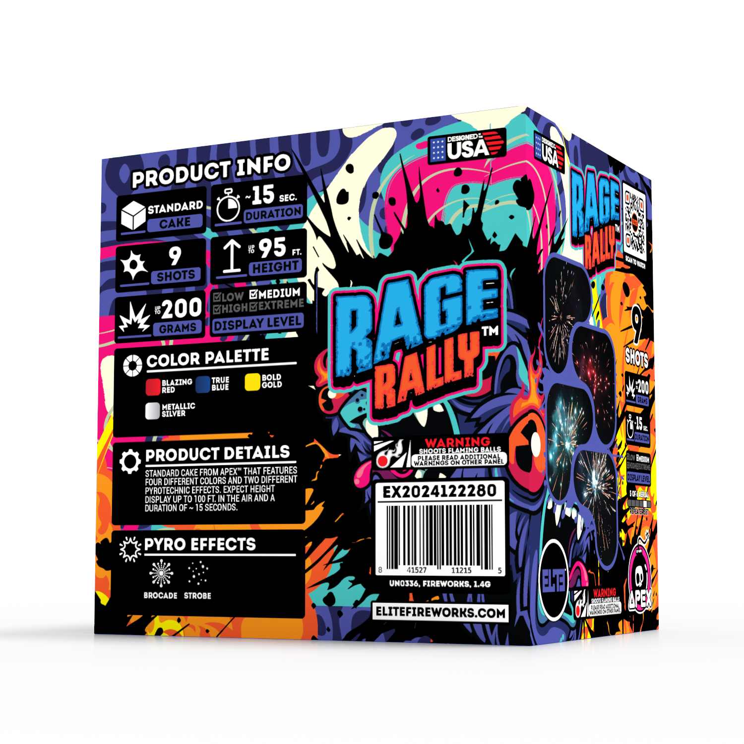 EmotionPlus™ | 9 Shot Aerial Repeater