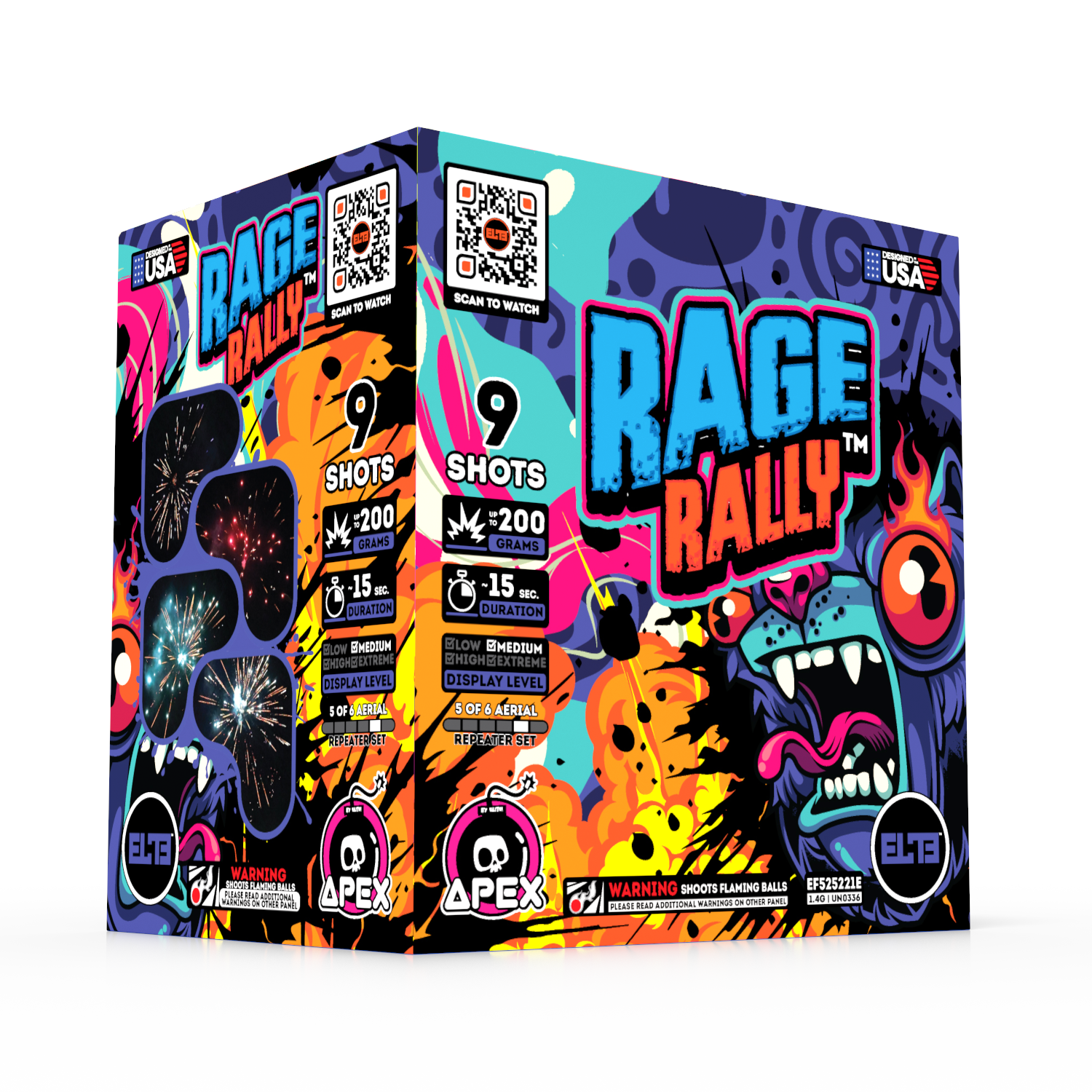 EmotionPlus™ | 9 Shot Aerial Repeater