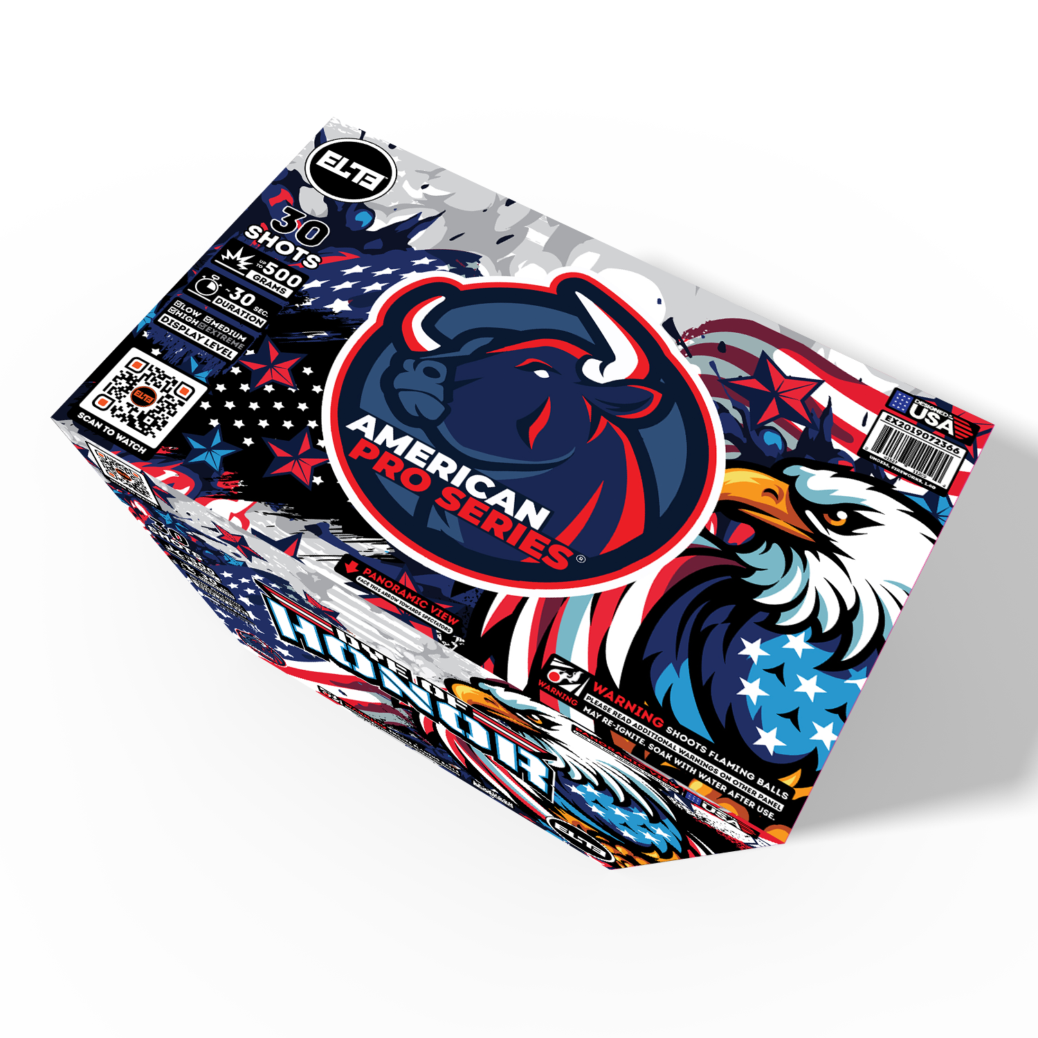 All American Finale Box™｜80 Shot Box Kit™ - Echo of Liberty™ - Oath of Freedom!™ - Dye of Honor™