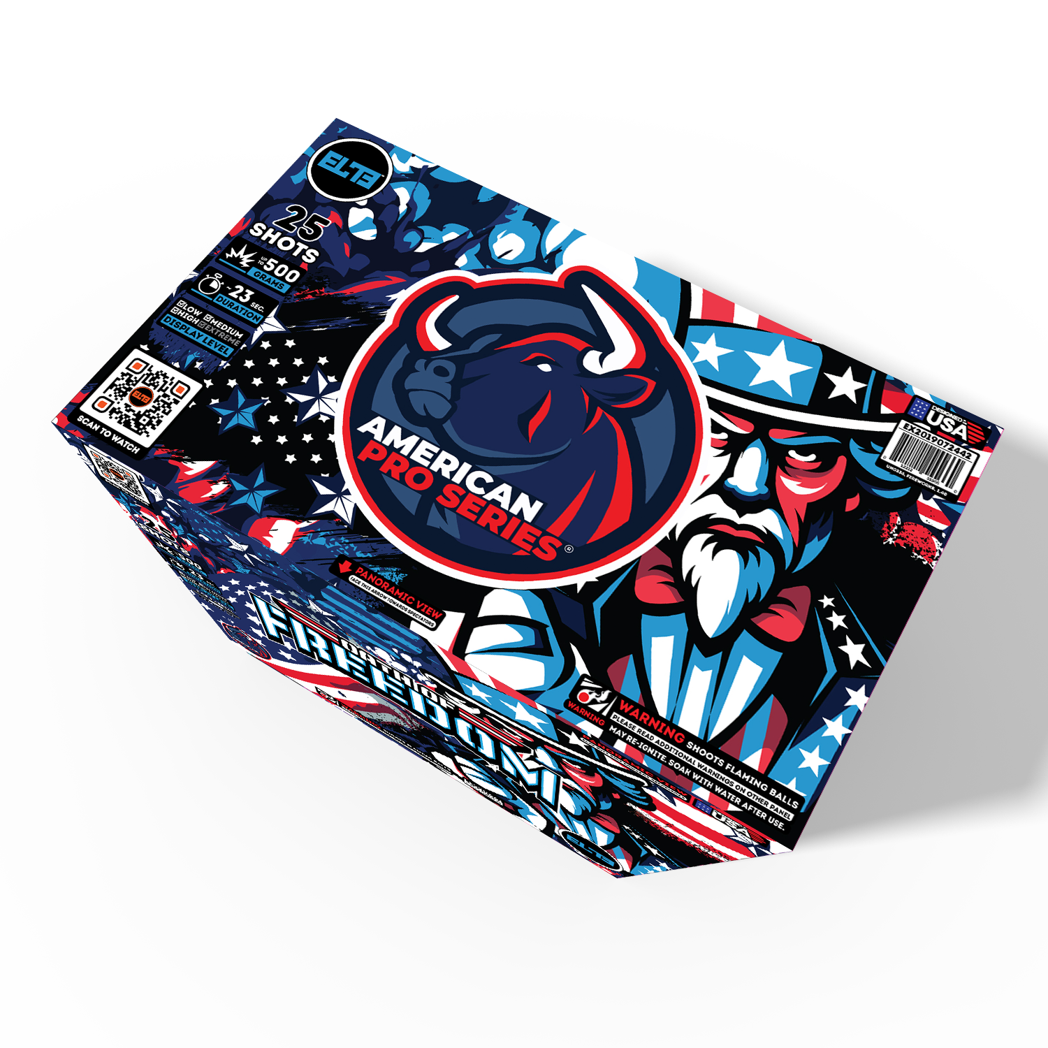 All American Finale Box™｜80 Shot Box Kit™ - Echo of Liberty™ - Oath of Freedom!™ - Dye of Honor™
