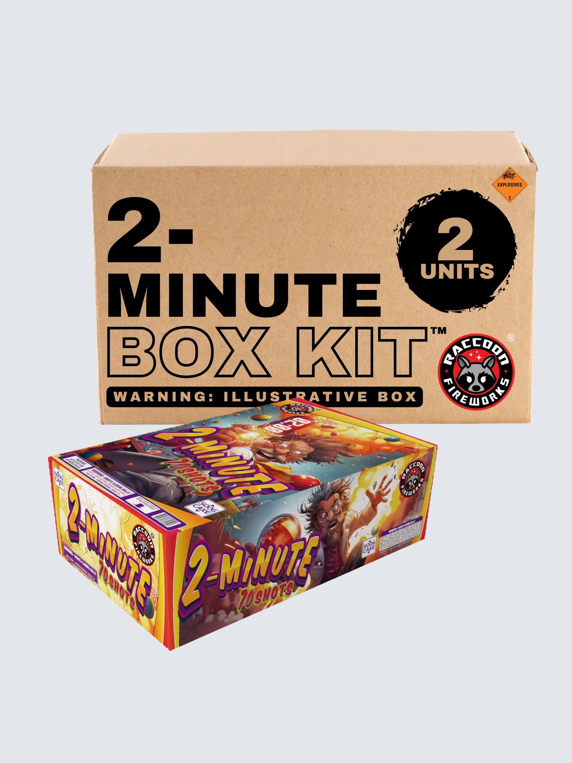 2-Minute Bomb | 70 Shot Aerial Repeater