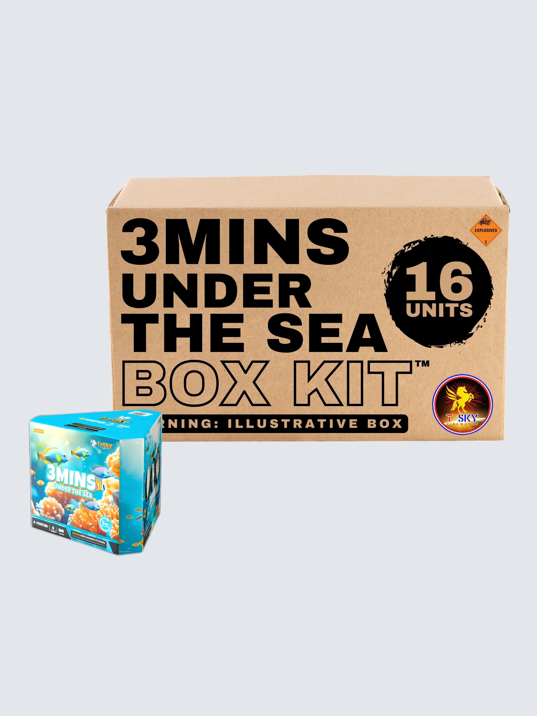 3Mins Under The Sea | Large Shower Fountain Spurt™