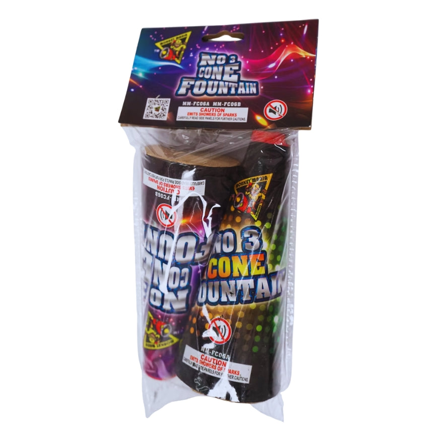 #3 Monkey Mania Cone | Standard Shower Fountain Spurt™