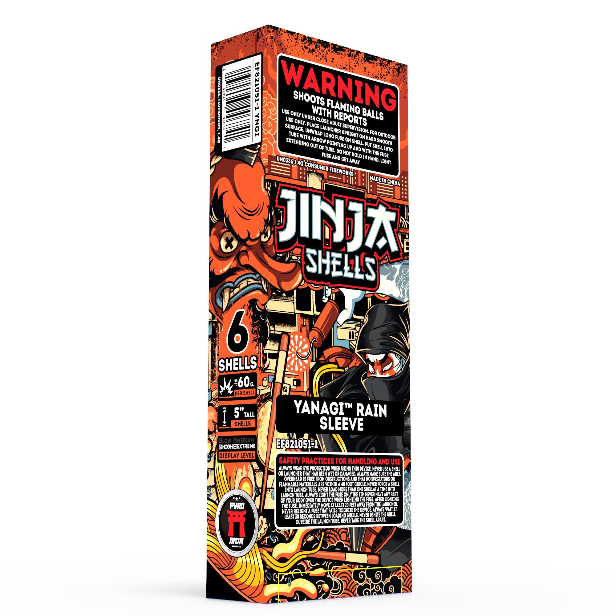 Jinja Shells™ | 24 Break Artillery Shell