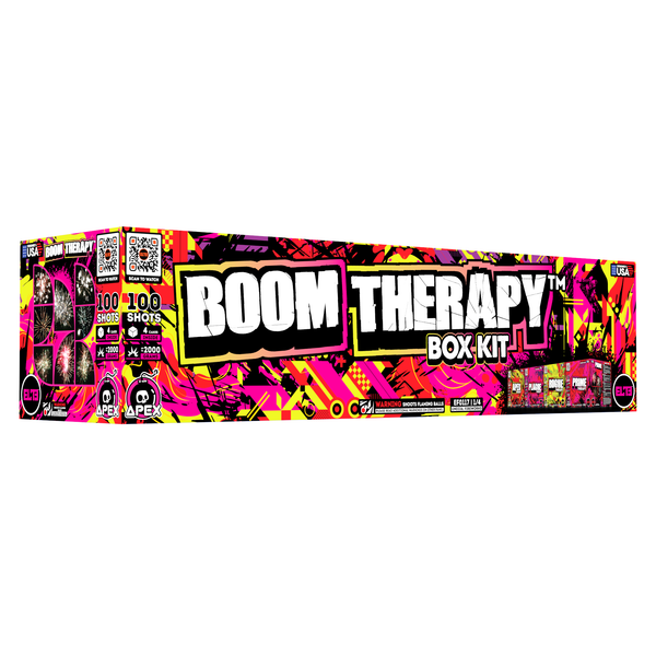 Boom Therapy ™  | 100 Shot Aerial Repeater Box Kit™