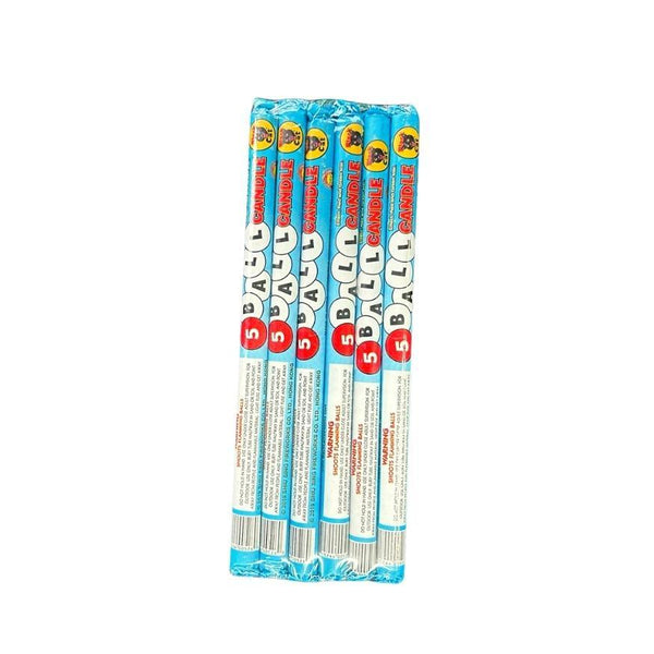 5 Ball Candle | 5 Shot Barrage Candle by Black Cat Fireworks -Shop Online for Standard Candle at Elite Fireworks!