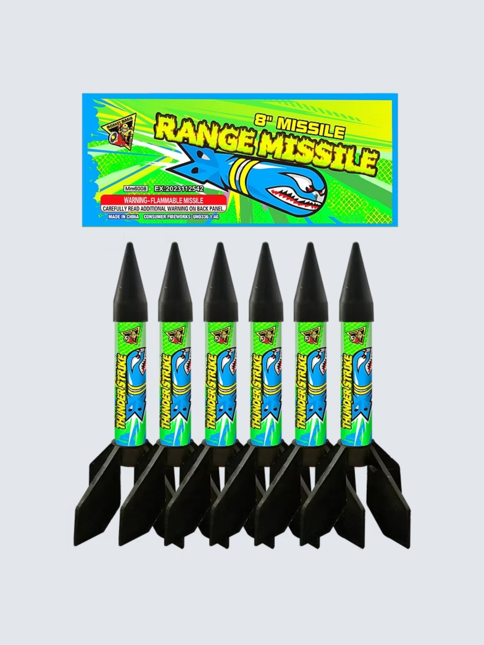8" Range Missile | 8" Rocket Projectile