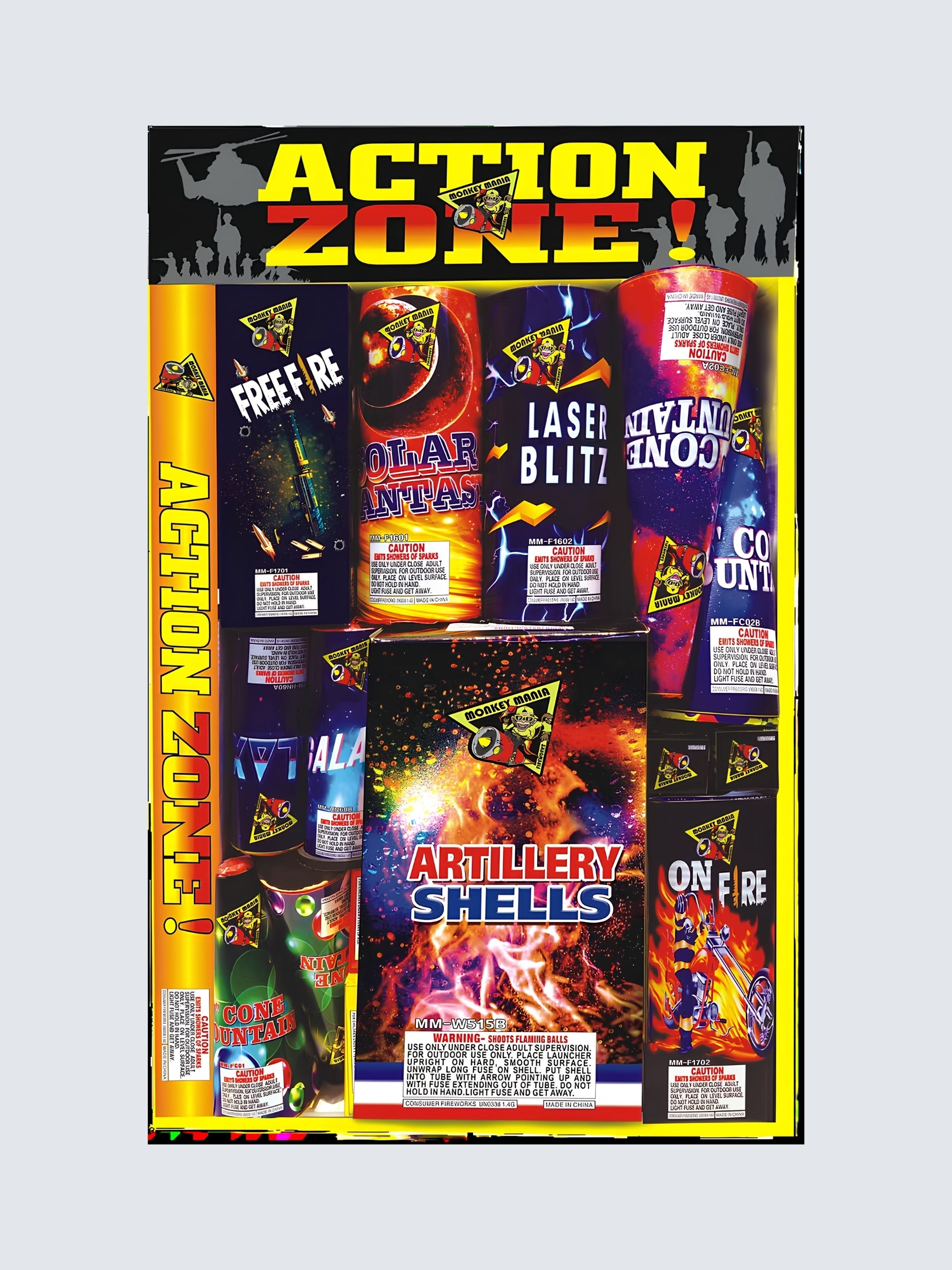 Action Zone | Aerial & Ground Mix Variety Assortment at Elite