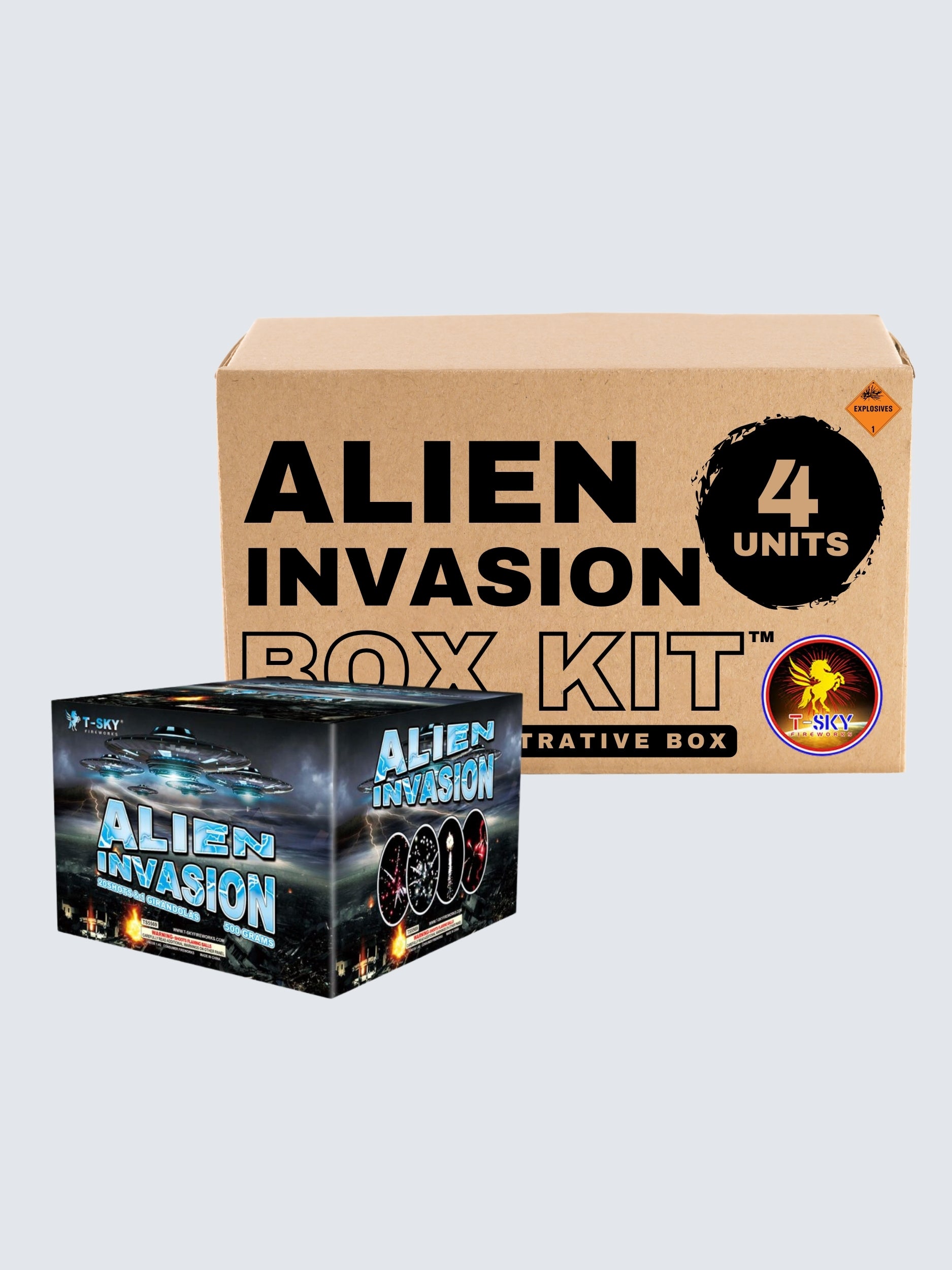 Alien Invasion | 20 Shot Aerial Repeater