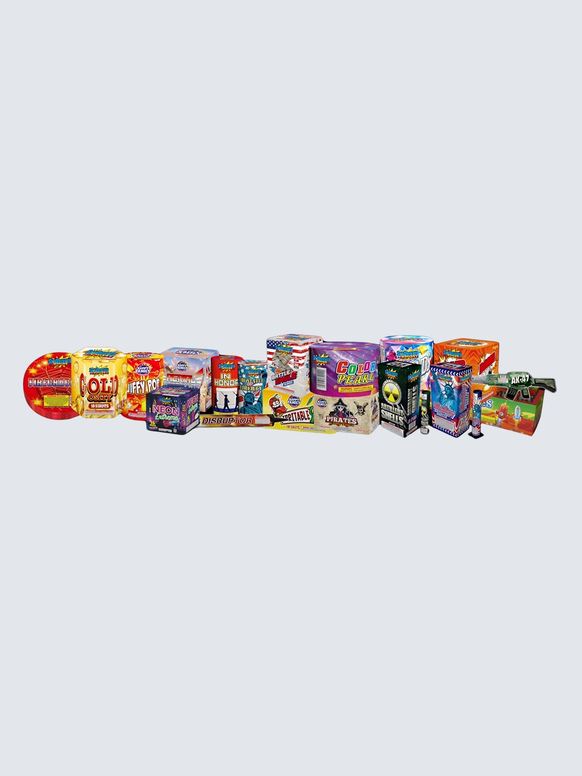 America Fury | Aerial & Ground Mix Variety Assortment
